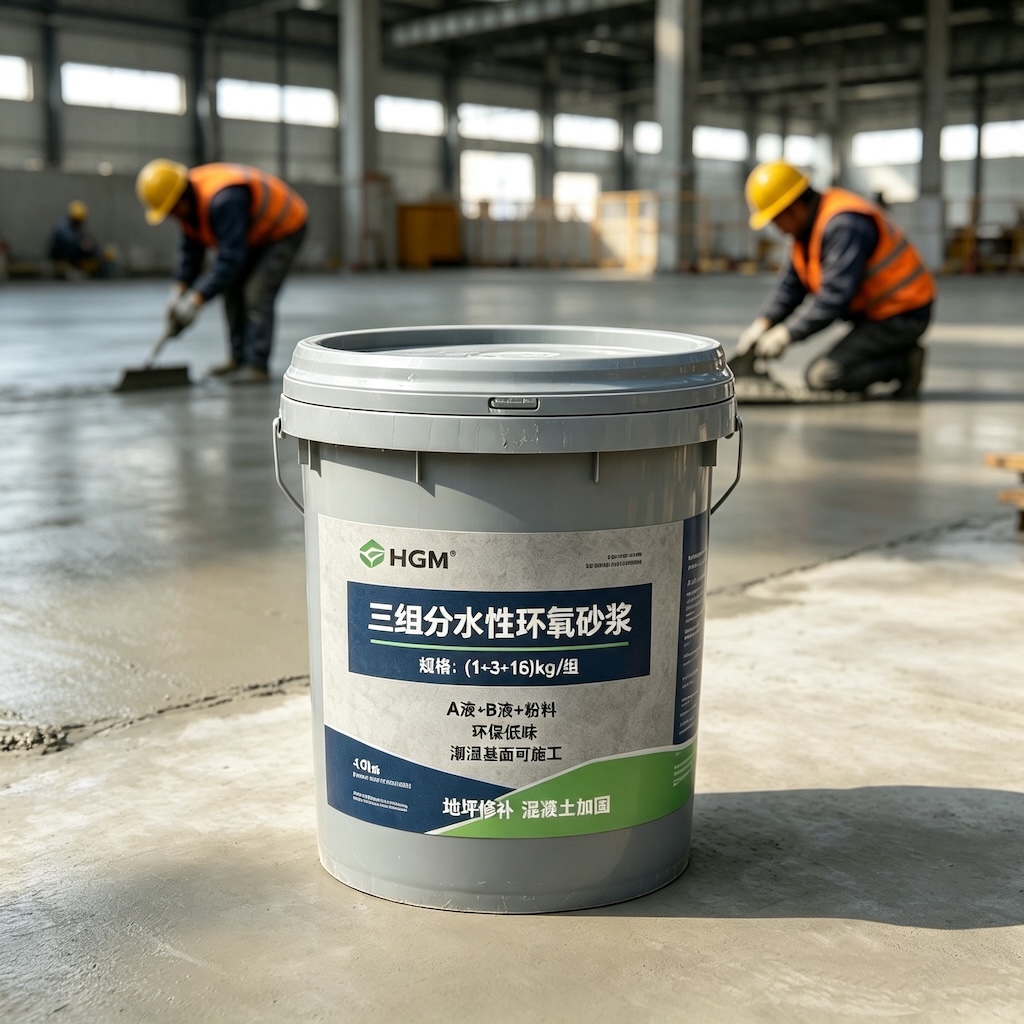 光山三组份水性环氧砂浆
